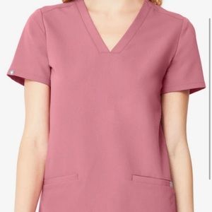 Figs mauve medium scrub set